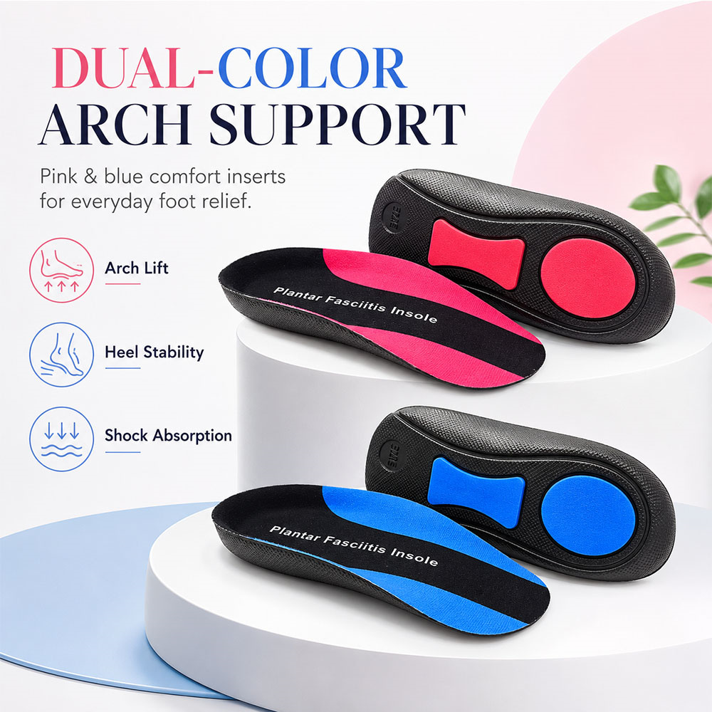 Women'S Shoes Plantar Fasciitis - 1-2 Pairs Arch Support Insoles Absorption