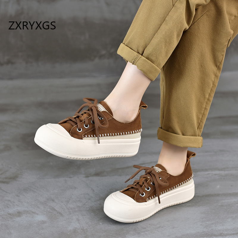 ZXRYXGS New Lace-up Premium Co - Women Shoes Size 4 In Cm review and price