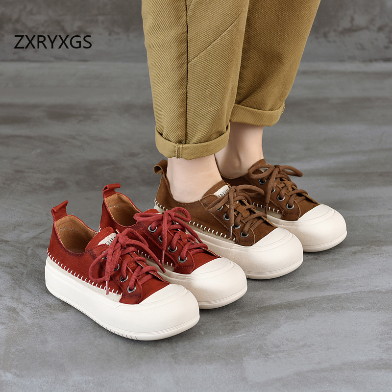 ZXRYXGS New Lace-up Premium Co - Women Shoes Size 4 In Cm review and price
