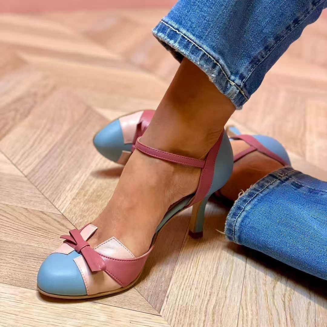 New Summer 2026 Stiletto Sanda - Platform Mule Heel review and price
