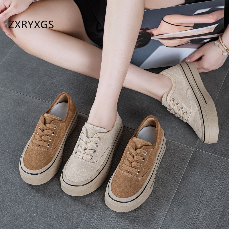 ZXRYXGS New Autumn Lace-up Fro - Women Shoes Size 4 In Cm review and price