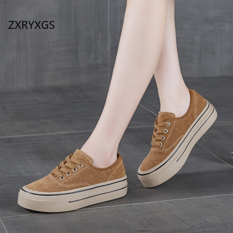 ZXRYXGS New Autumn Lace-up Fro - Women Shoes Size 4 In Cm review and price