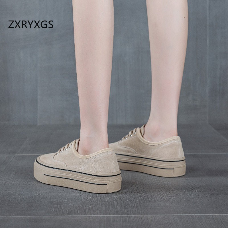 ZXRYXGS New Autumn Lace-up Fro - Women Shoes Size 4 In Cm review and price