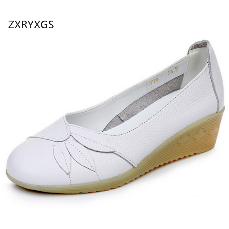 ZXRYXGS Premium Genuine Leathe - Women Shoes Size 4 In Cm review and price
