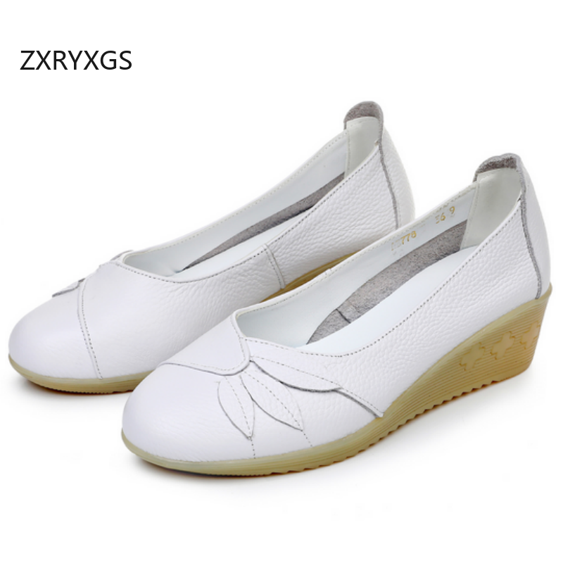 ZXRYXGS Premium Genuine Leathe - Women Shoes Size 4 In Cm review and price