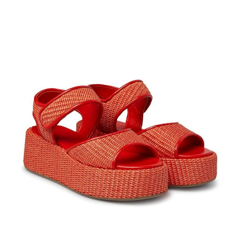 Hemp Woven Thick Soled Sandals - Women'S Shoes Hands Free review and price