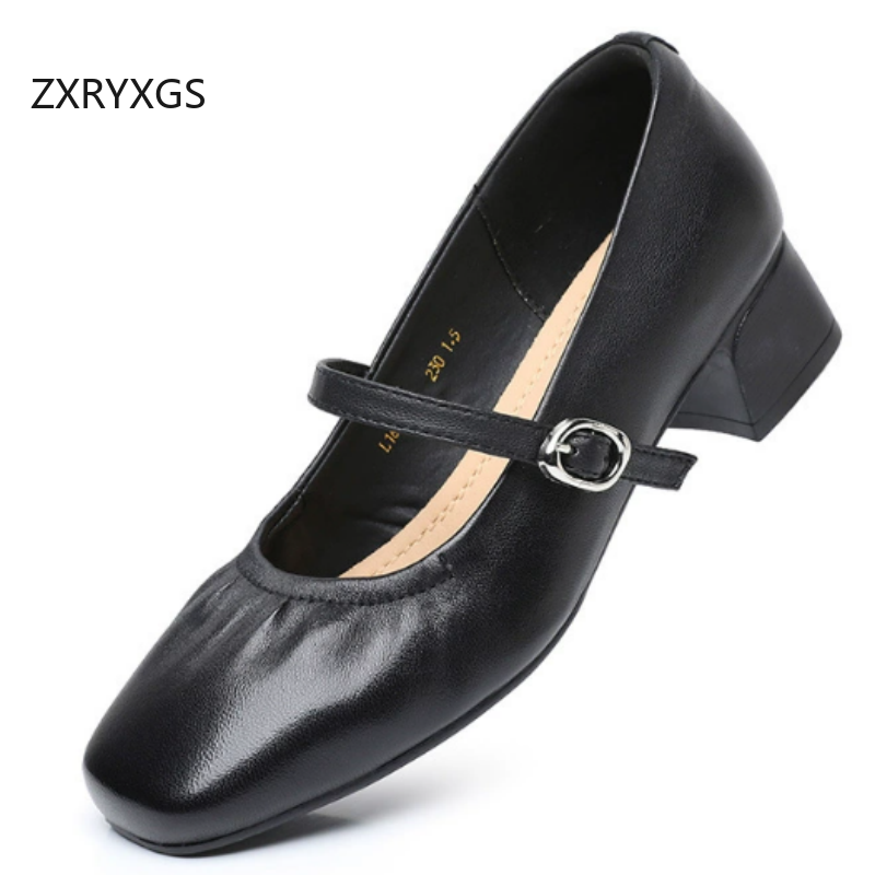 ZXRYXGS Premium Sheepskin Squa - Women Shoes Size 4 In Cm review and price