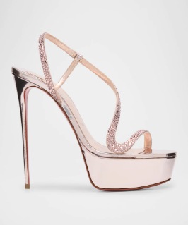 Metallic Leather Platform Stil - Platform Mule Heel review and price