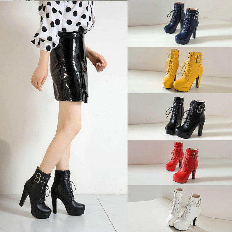 Winter Fur Lined Yellow Red Wo - Women Shoes For Big Feet review and price