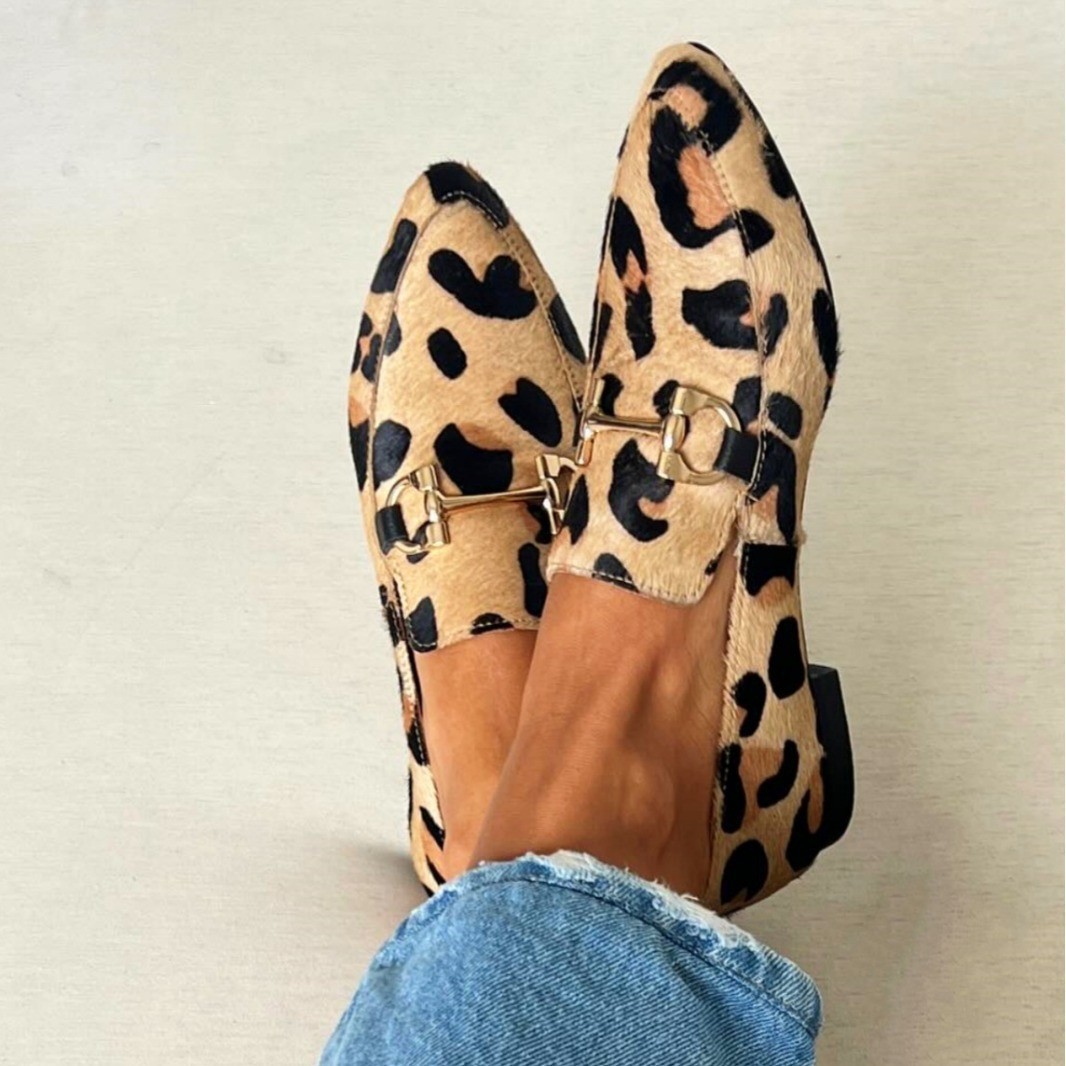 Large Size 40-43 Leopard Print - Mule Slip On review and price