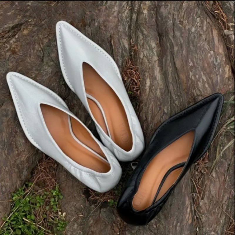 2025 New Pointed Toe Single Sh - Mule Slip On review and price