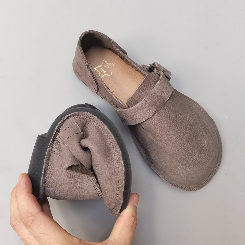 Careaymade-Genuine leather pur - Women Shoes For Big Feet review and price