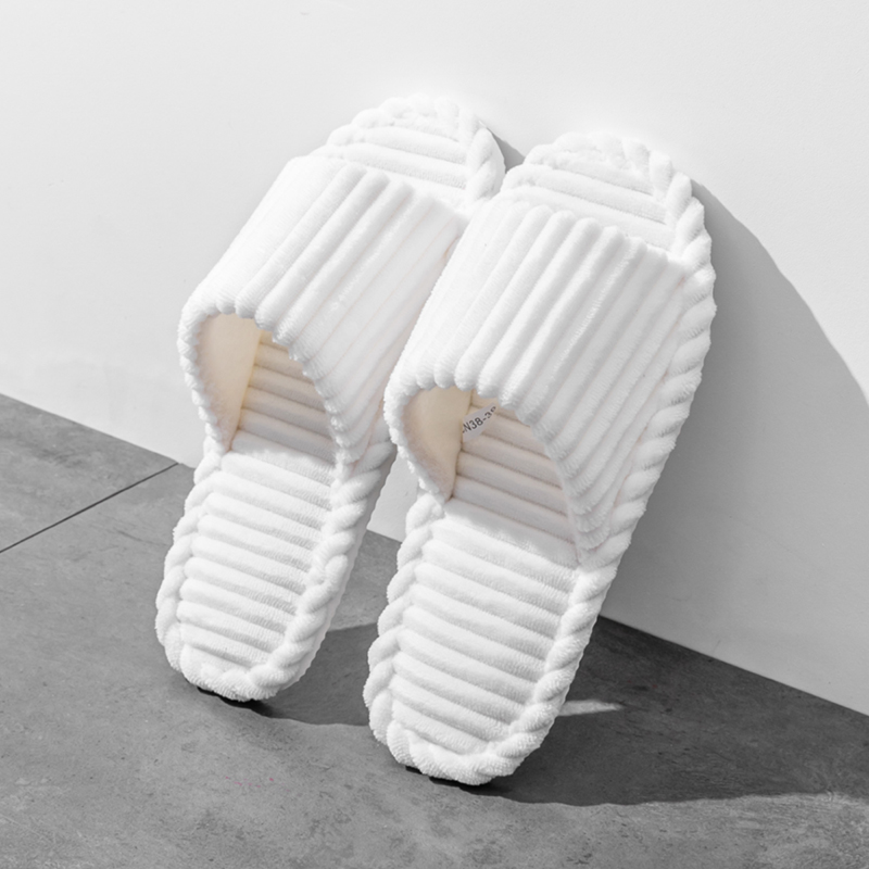 Open-Toe Breathable House Slip - Mule Slip On review and price