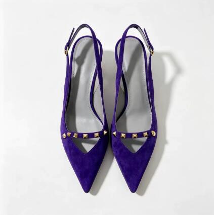 Royal Blue Suede Rivet 4 CM Ki - Women Shoes Size 4 In Cm review and price