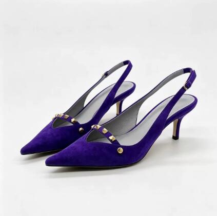 Royal Blue Suede Rivet 4 CM Ki - Women Shoes Size 4 In Cm review and price