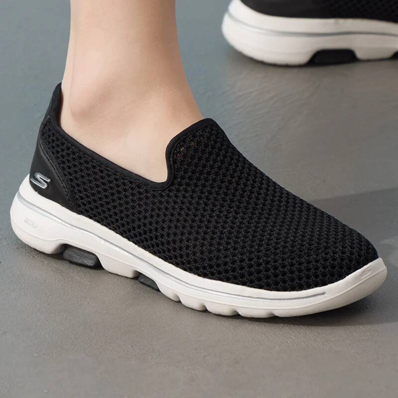 Skechers 124163-Bkw Womens Go  - Women Shoes Hong Kong review and price