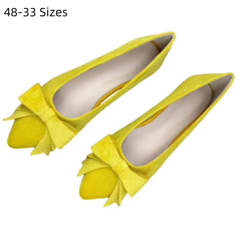 Lady Flock Butterfly Lemon Yel - Women Shoes For Big Feet review and price