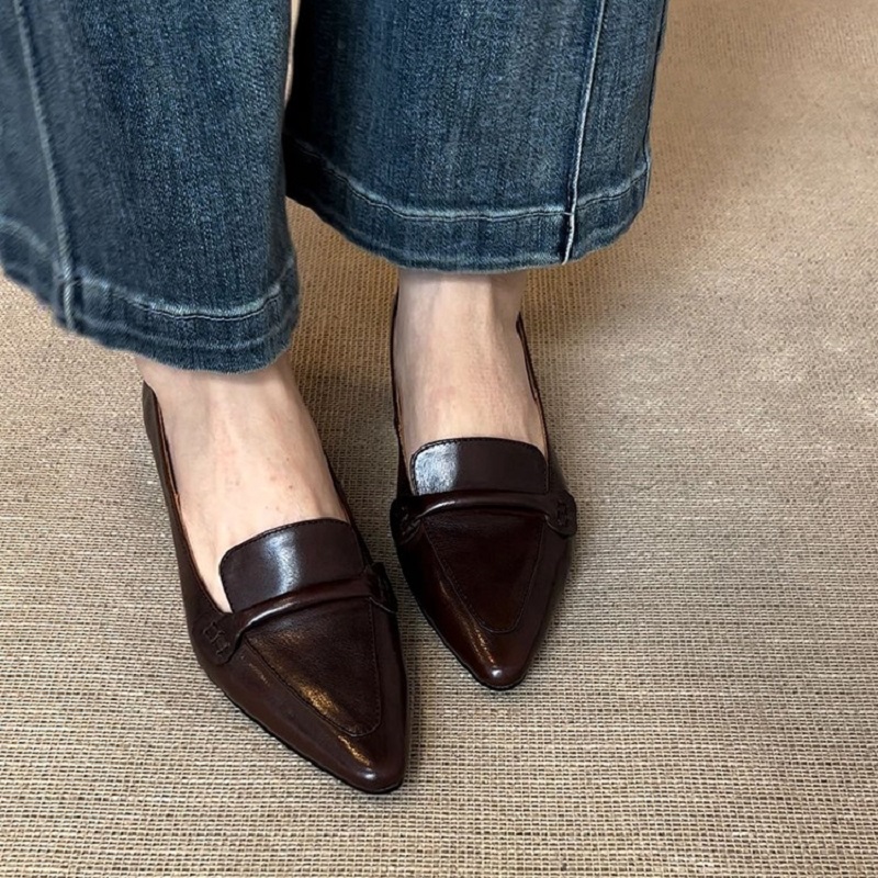 Cozy Med Heels Thick Heels Spr - Women Shoes Size 4 In Cm review and price