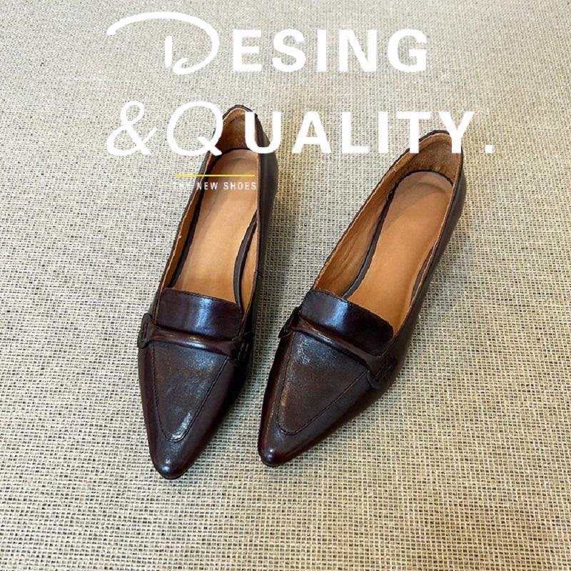 Cozy Med Heels Thick Heels Spr - Women Shoes Size 4 In Cm review and price