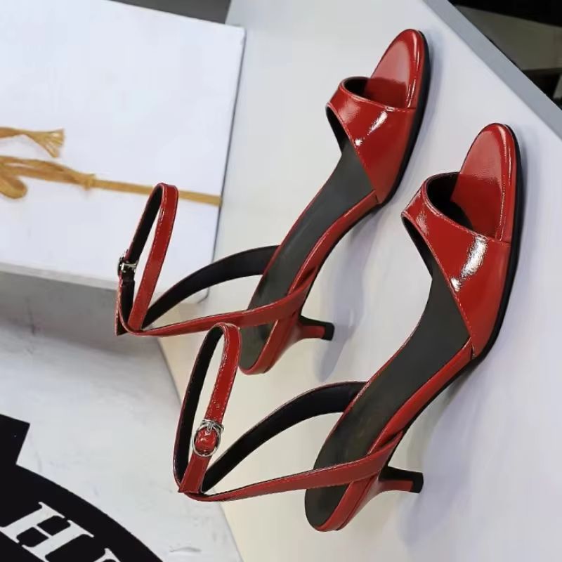BIGTREE Shoes Open-toe Mid-hee - Women Shoes Size 4 In Cm review and price