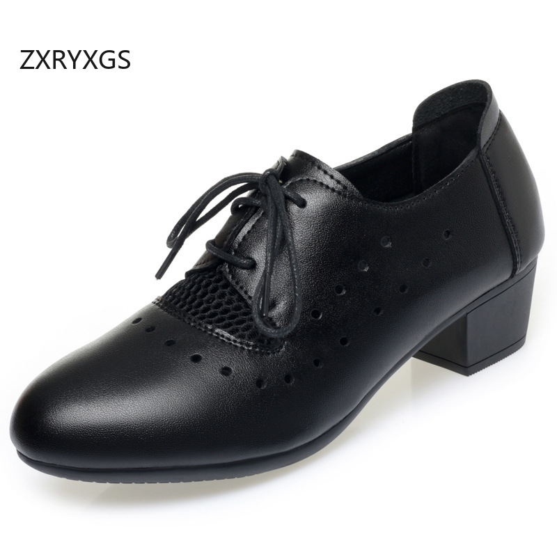 ZXRYXG 2025 Spring Summer Genu - Women Shoes Size 4 In Cm review and price