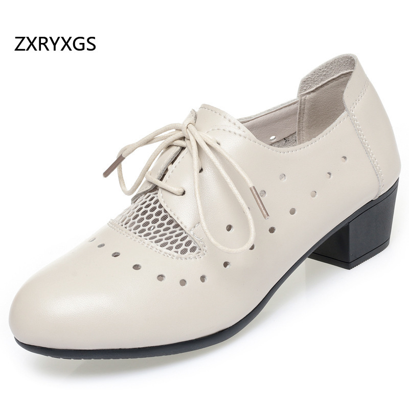 ZXRYXG 2025 Spring Summer Genu - Women Shoes Size 4 In Cm review and price