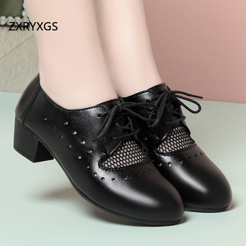 ZXRYXG 2025 Spring Summer Genu - Women Shoes Size 4 In Cm review and price