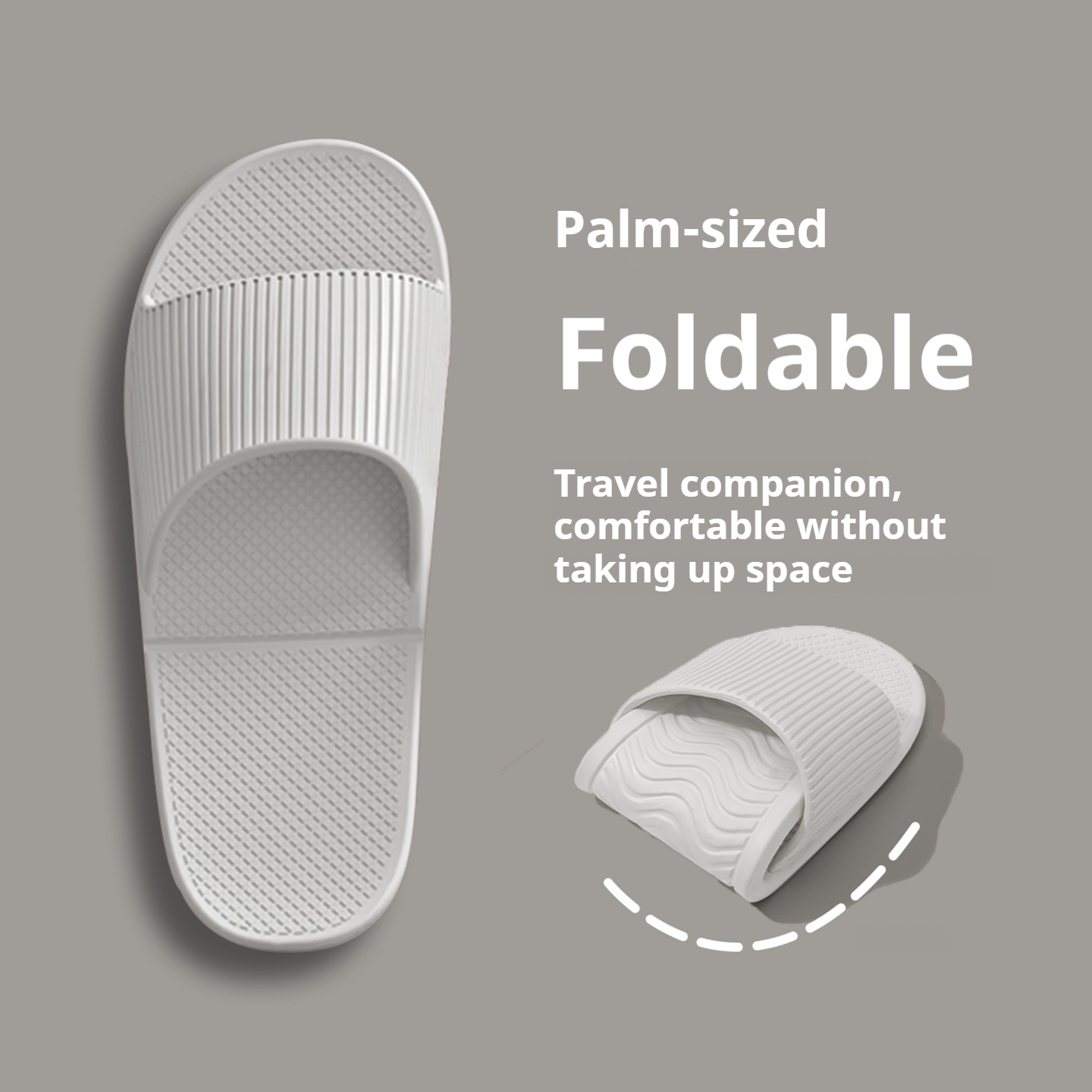 One-piece Mold Foldable Slides - Mule Slip On review and price