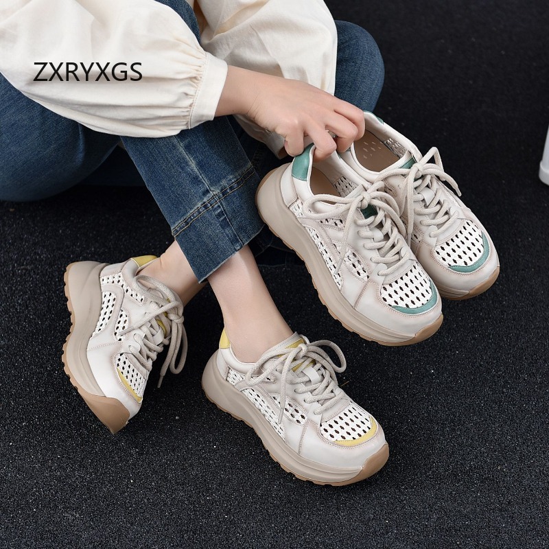 ZXRYXGS New Spell Color Splici - Women Shoes Size 4 In Cm review and price