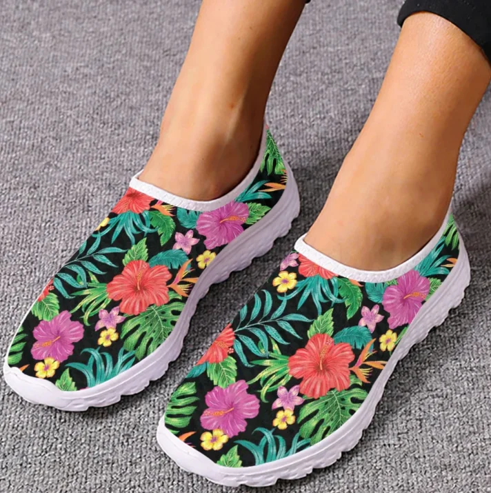 Hawaiian Hibiscus Loafers Trop - Women Shoes Tennis review and price