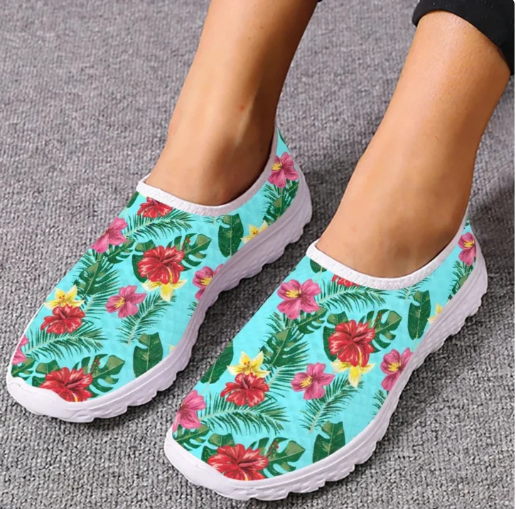 Hawaiian Hibiscus Loafers Trop - Women Shoes Tennis review and price