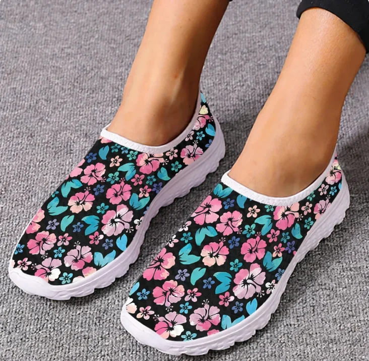Hawaiian Hibiscus Loafers Trop - Women Shoes Tennis review and price