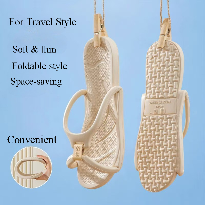 Foldable Travel Slippers Unise - Mule Slip On review and price
