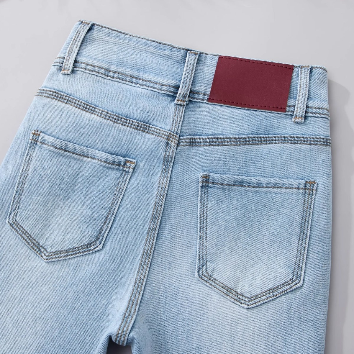 Women's Light Blue Flare Pants - Women Shoes Jeans review and price