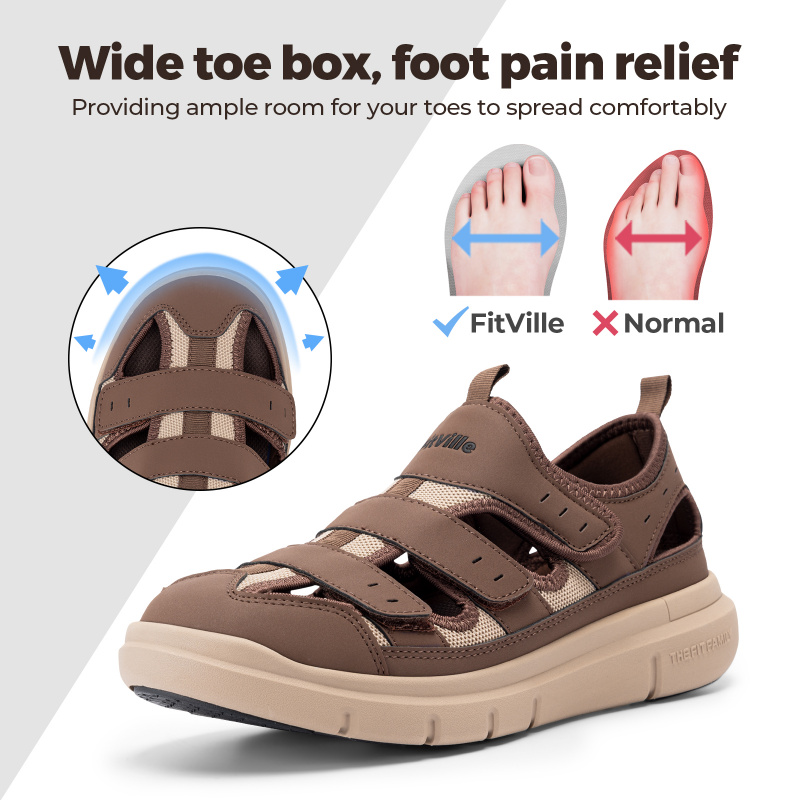 Summer Men'S Sandals Widened D - Women'S Shoes Plantar Fasciitis review and price