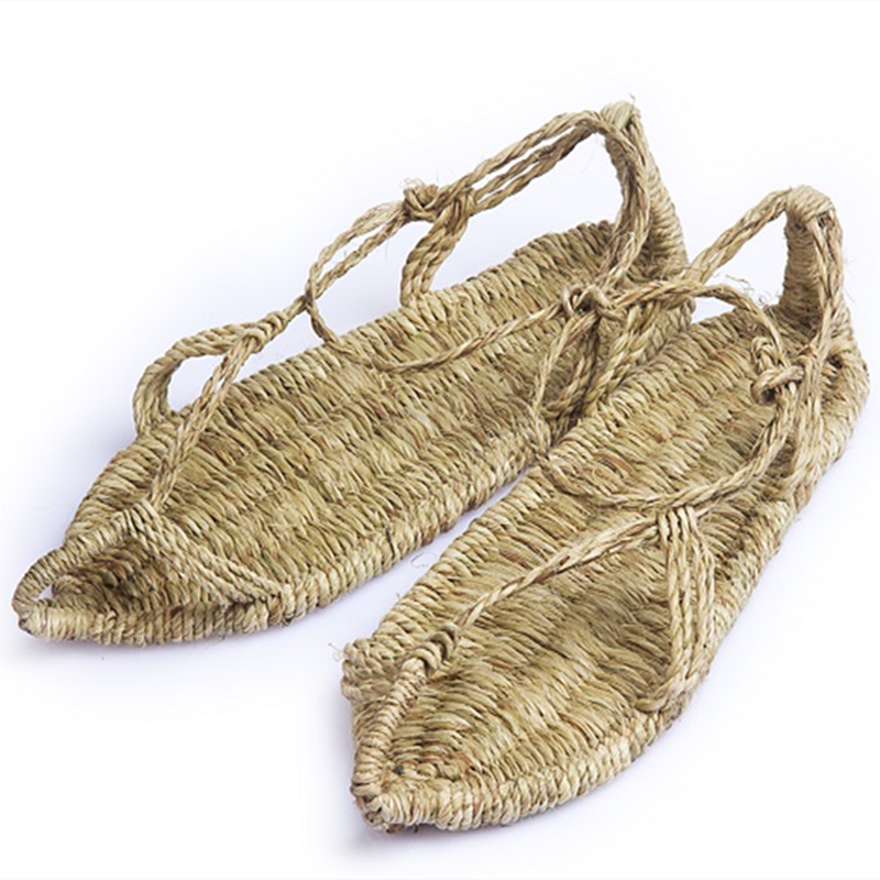 Medieval Shoes Straw Sandals V - Women'S Shoes Hands Free review and price